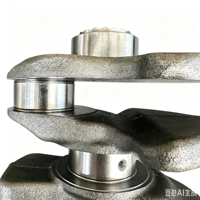 Vilebrequin de moteur de voiture EA888 pour modèles V-g/AU-DI, référence OE 06K105101E, neuf, garantie 1 an, taille standard OEM, fabriqué en Chine, pièce de rechange