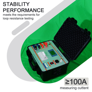 Quick Test High Voltage Switch Circuit Breaker Contact <strong>Resistance</strong> <strong>Tester</strong> <strong>Loop</strong> <strong>Resistance</strong> <strong>Tester</strong> for Rural Power Grid - Product Image 2