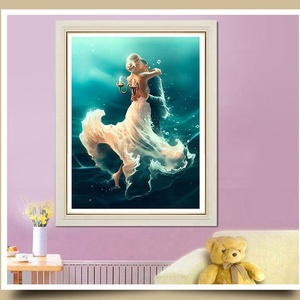 XIXI Nouvelle conception Peintures décoratives en acrylique pour la maison Kits de peinture diamant 5D DIY à motifs complets - Product Image 2