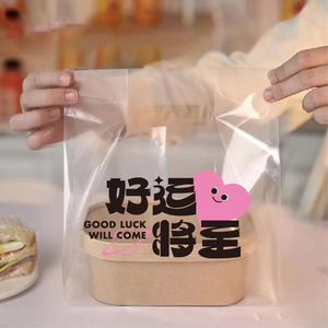 Sacs de courses en plastique HDPE réutilisables avec logo personnalisé, logos imprimés, design pliable, caractéristique recyclable, poignée de longueur de main - LIANYOU - Product Image 5