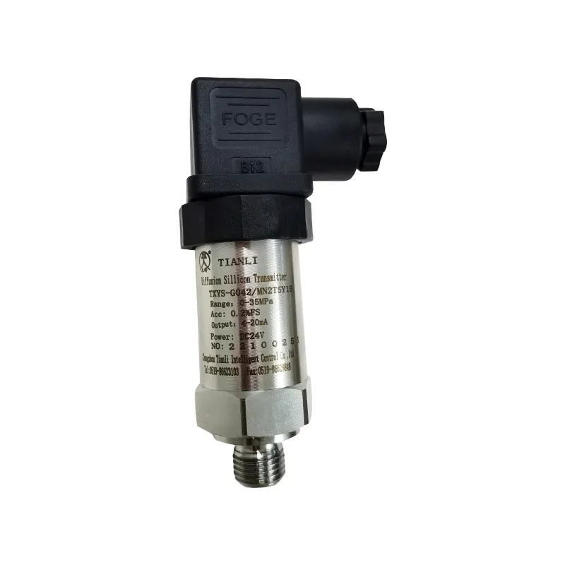 Trasmettitore di pressione di alta qualità in cina microsensore 400bar 4 ~ 20mA 0.5-4.5V 0-10V trasmettitore di pressione