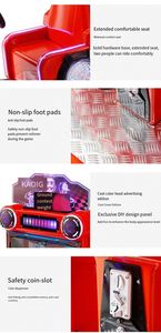 Hot Sales Car Racing Game Machine Kid Coin Operated Car Racing Compete Speed Simulator Game Machine - Product Image 6