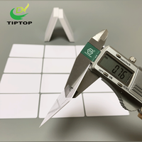 Tiptop 0,76mm Dicke Tinten strahl druck leicht zu trocknende PVC-ID-Karte zum Drucken von Zertifikaten Visitenkarten Visitenkarten