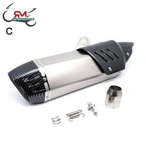 Silenciador de Escape de Motocicleta de Alto Rendimiento de 51 mm para Ninja 400 <span class=keywords><strong>GSX</strong></span> <span class=keywords><strong>S750</strong></span> S7, Silenciador Universal para Motocicleta - Product Image 5