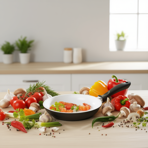 Sartén KARL KRUGER Oslo de 24 cm con Superficie Antiadherente para Comidas Saludables - Product Image 3