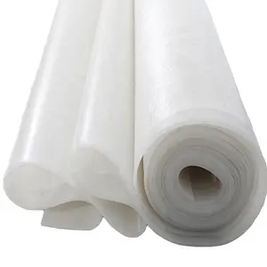 食品グレード1mm耐熱ゴムソフトタッチ透明4mm高耐裂性薄型医療グレード食品グレードシリコンシート - Product Image 1