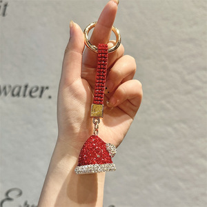 Dễ Thương Tái Sử Dụng Tất Cả Các Kim Cương Kẽm Hợp Kim Giáng Sinh Keychain Phim Hoạt Hình Cây Giáng Sinh Lễ Hội Giáng Sinh Quà Tặng Cá Nhân Xe Túi - Product Image 4