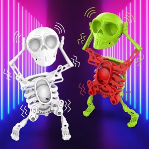 Nouveauté en promotion : Squelette dansant à ressorts, modèle 3D imprimé, jouet fantaisie, cadeau amusant pour Halloween, pour enfants et adultes - Product Image 3