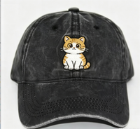 Op maat gemaakte geborduurde baseballcap - Gepersonaliseerde snapback pet met Argyle & fruitmotieven voor outdoor vis- en jachtavonturen