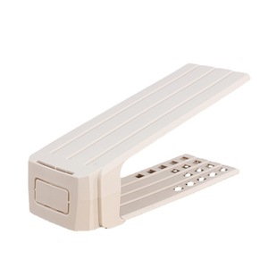 LEC ชั้นวางรองเท้าสองชั้นพลาสติกประหยัดพื้นที่จัดเก็บสำหรับบ้าน 2 แพ็ค - Product Image 5