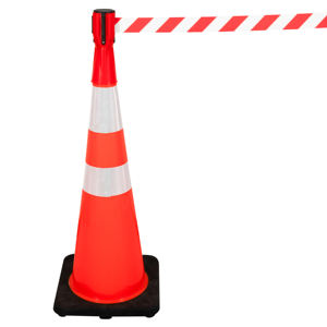 Fabrieksgroothandel Sterk Reflecterende Verkeerskegels Voor Verkeersveiligheid Voor Nachtzicht - Product Image 2