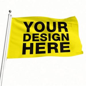 Promotional <b>Dropshipping</b> Harris 3x5ft Screen Printing Sublimation Flags Double Side Custom Flags With Logo Campaign Banner - Product Image 4