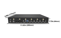 Appliance de pare-feu Opnsense/Pfsense de sécurité réseau MAITUO, processeur Intel i3-N305, RAM DDR5, routeur SD-WAN/uCPE à 6 ports, mini PC de bureau
