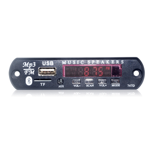 Placa de Audio DIY con amplificador de Audio MP3 BT 5,0 Unidad Flash USB sin pérdidas Tarjeta TF Reproductor AUX Soporte de formato de audio WAV - Product Image 2