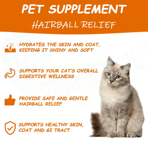 <span class=keywords><strong>Compresse</strong></span> Stock per il Sollievo dalle Palline di Pelo del <span class=keywords><strong>Gatto</strong></span>, Integratore Digestivo Formulato per il Supporto alle Palline di Pelo, Rimedio per Animali Domestici, Gusto Pollo, Vitamine - Product Image 4
