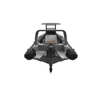 가족용 해양 레저 25피트 이중 알루미늄 선체 DLRIB760 PVC/하이팔론 고무 보트 - Product Image 3