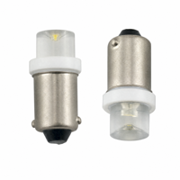 Ampoule LED YD BA9S 6 couleurs, branchement facile, baïonnette, blanc froid, ambre, rouge, bleu, vert, bleu glacé, ampoule de signalisation pour voiture