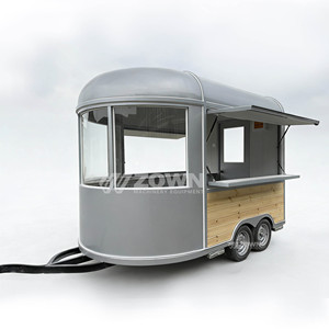 Nouvelle remorque de restauration originale, camion à café à vendre, chariot alimentaire mobile de rue, remorque alimentaire facile à déplacer - Product Image 2