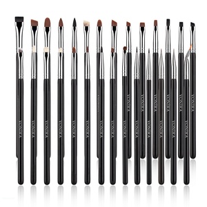 Set de Brochas de Precisión para Ojos Vonira Beauty, Brochas Personalizadas para <span class=keywords><strong>Maquillaje</strong></span> de Ojos, Sombras, Cejas y Delineador, <span class=keywords><strong>Kit</strong></span> de Brochas Pequeñas Básicas con Etiqueta Privada - Product Image 1