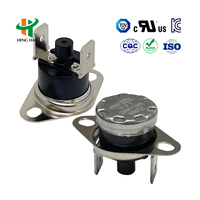 Interrupteur thermique compact à réinitialisation manuelle, série H31, certifié CQC, UL, RoHS, haute précision de contrôle de température