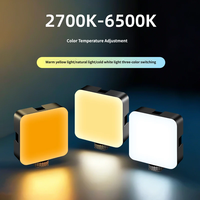 Lampu LED Ring Portabel untuk Live Streaming, Selfie, Makeup, Fotografi, Lampu Ambient Mini, Lampu Saku RGB