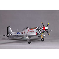Fms P51 Mustang V2 Grande Belle Poupée RC Avion 4CH 800mm (31.5 ") Envergure Télécommande Warbird PNP Avec Reflex V3