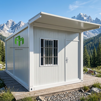 Casa Container Prefabbricata Mobile per Cantiere Edile, Ufficio Container Personalizzabile, Casa Container Integrata Smontabile