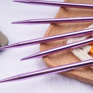 <b>Beginner</b> Double Point <b>Knitting</b> Needles 40pcs 7.9-inch Aluminum Colorful Hand <b>Knitting</b> <b>Set</b> - Product Image 5