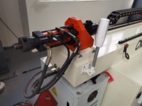 Máquina dobladora de tubos para infraestructura pública, dobladora de tubos CNC hidráulica automática, fabricación de bancos metálicos