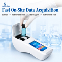 Analyseur de qualité de l'eau multi-paramètres, testeur portable 27 paramètres avec Android WiFi