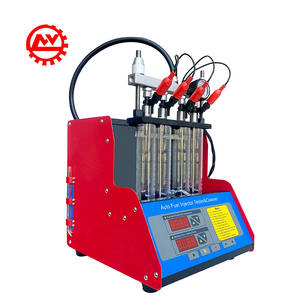 4-Cylinder 110V 220V Gasoline <strong>Injectors</strong> Car Motorcycle Auto Ultrasonic <strong>Injector</strong> <strong>Cleaning</strong> Tester <strong>Machine</strong> - Product Image 2