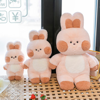 Peluche Dudu Chat, Peluche Bobo Lapin, Coussin de Sommeil, Idéal pour la Décoration Intérieure et les Cadeaux de Fêtes