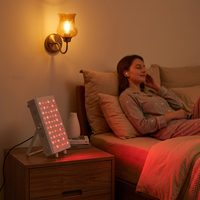 Panneau de luminothérapie infrarouge LED 660nm 850nm à faible EMF pour le cou et la gorge, appareil de soin de la peau et de soulagement de la douleur