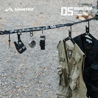 Sangle de suspension multifonctionnelle tactique portable Shinetrip pour le camping, la fixation du bois de chauffage et le séchage des vêtements en polyester