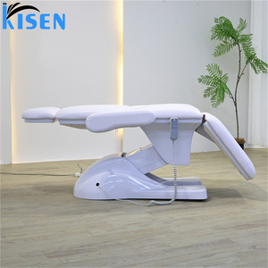Kisen High-quality Adjustable Spa <b>Lash</b> <b>Bed</b> Beauty Salon Furniture Facial Electric Massage <b>Bed</b> Eyelash Tattoo Chair for Salon - Product Image 4