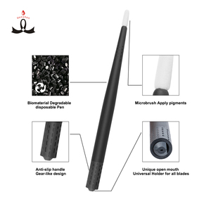 Micro Blade Augenbrauen stift Microb lading Pen Universal Einweg-Microblading-Werkzeuge für <span class=keywords><strong>Tattoo</strong></span> Semi PMU Supplies - Product Image 1