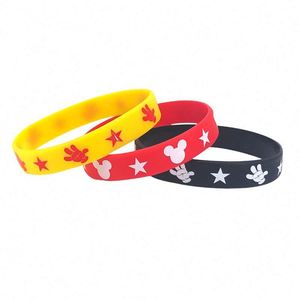 Bracelet en silicone personnalisé avec logo imprimé, motif de dessin animé, promotionnel, créatif, imperméable - Product Image 4