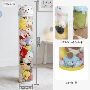 Conteneur de <span class=keywords><strong>rangement</strong></span> transparent multicouche robuste et durable, sans danger pour les bébés, motif Tigre Blanc, pour garderie et salle d'activités pour enfants - Product Image 4