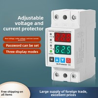 Régulateur de tension automatique (AVR) monophasé 220V AC 40A-63A sur rail DIN 4kVA avec affichage LED et protection contre les surtensions/surintensités