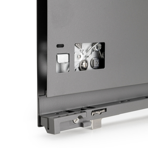 EMUCA antracite grigio acciaio 40kg capacità vertice Push cassetto Sincro 178mm altezza 350mm profondità 3203835 modello 3D cucina di regolazione - Product Image 5