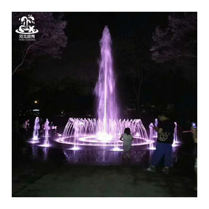 Vente flash : Fontaine musicale d'eau extérieure avec design graphique laser personnalisé pour hôtel, 1,5 m à 30 m - Product Image 2