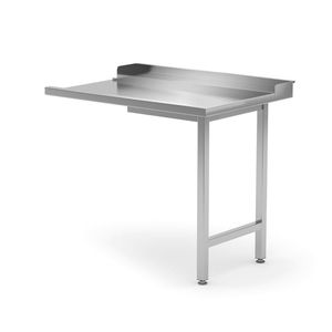 Table de vidange pour lave-vaisselle de cuisine commerciale HENDI côté droit 1000x700x850mm avec fonctions de stérilisation et de drainage - Product Image 1