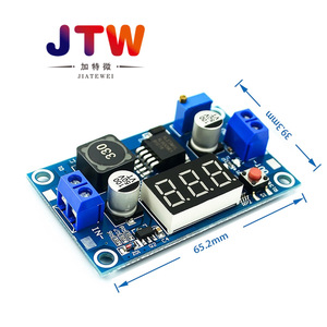 Módulo Reductor de Voltaje DC-DC JTW LM2596 con Pantalla Digital, Entrada de 4-40V, Salida de 1.25-35V, Regulación de Alimentación - Product Image 4