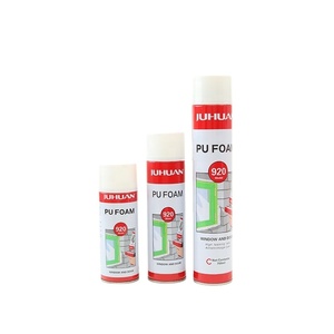 Polietileno líquido Construcción expansiva Spray Color 450mL 750cm Espuma de poliuretano para ajuste de puertas y relleno de huecos - Product Image 2