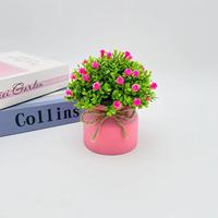 Bunga Babysbreath Buatan Realistis 31 Tangkai Gypsophila Bunga Sutra Palsu Tanaman Plastik untuk Dekorasi Pernikahan Pesta Rumah Meja