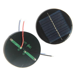 Buheshui 60mm 5V Vòng năng lượng mặt trời bảng điều khiển đa tinh thể <span class=keywords><strong>silicon</strong></span> di động mô-đun 3.7V Pin ánh sáng Monocrystalline năng lượng mặt trời bảng điều khiển - Product Image 1