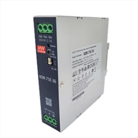 Convertisseurs AC-DC MEAN/WELL, alimentation industrielle à découpage 12V 5A, entrée 220V, transformateur sur rail DIN XDR-75E-12