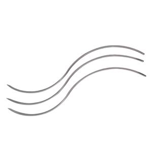 Jarum dokter hewan KD909C, besar, jarum stainless steel melengkung untuk operasi ternak - Product Image 1