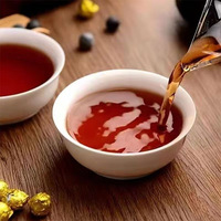 Thé Pu-erh chinois de haute qualité, en sachet de 1 kg, extrait de thé instantané en crème au goût sucré pour adultes