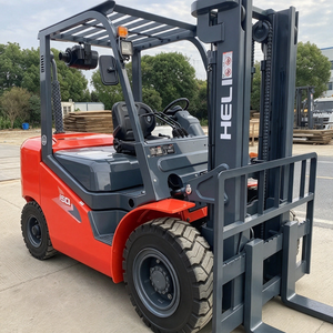CPCD50 5 Ton Diesel Forklift Strong Load Steel Yard Metal <b>Bundle</b> Carrying Lifting Unit - Product Image 6